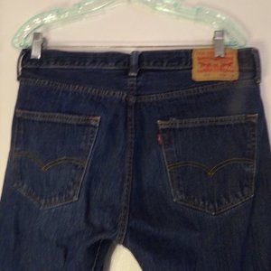Levi's Men's Straight Jeans - Dark Blue